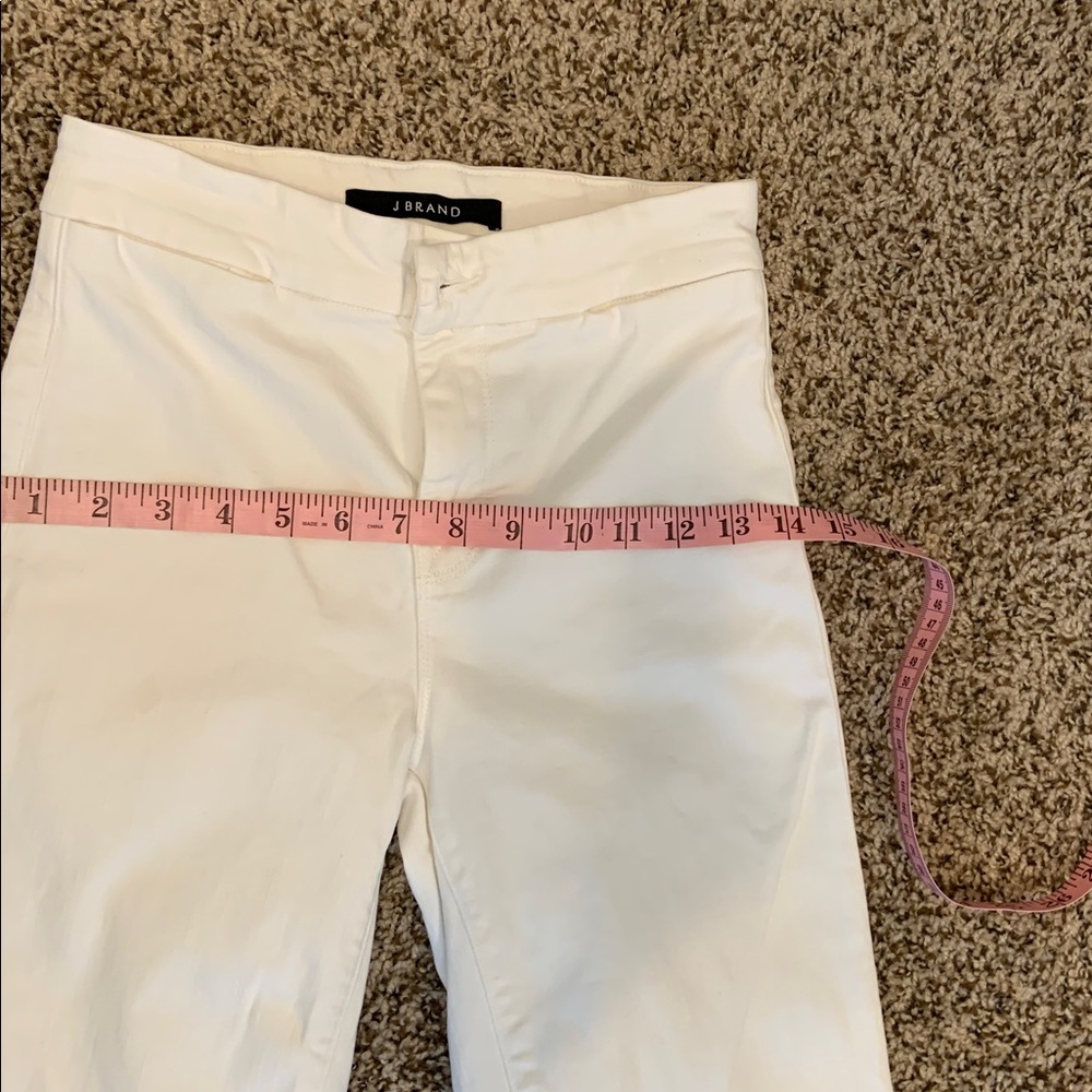 J Brand White Flared Pants 26 - Picture 5 of 16